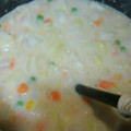 猫まんま☆'s cooksnap of when they made ５分で完成！ほんだしで和風なミルクスープ.