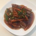 ラクラクダ's cooksnap of when they made 揚げ焼き！白身魚 甘酢あん.