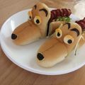 funayuka's cooksnap of when they made キャラ弁☆スリンキードッグなホットドッグ.