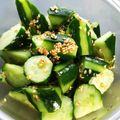 N0Nchan9's cooksnap of when they made 簡単きゅうりの浅漬け☆白だしとゴマ油で.