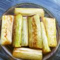 N0Nchan9's cooksnap of when they made 免疫アップ♪焼きねぎの京風浸し.