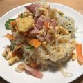 rururio's cooksnap of when they made 簡単☆そうめんチャンプルー.