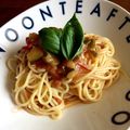 24haru's cooksnap of when they made トマトとナスの冷製パスタ.
