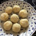 mocha03's cooksnap of when they made おからさつまいも団子.