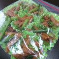 み～と's cooksnap of when they made お弁当用いんげんとウインナー炒め.