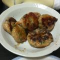 ふにふにくらげ's cooksnap of when they made 母の定番◎手を汚さず♪鶏つくねの照り焼き.