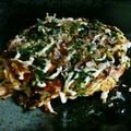 満月ろん's cooksnap of when they made 簡単ヘルシー！ふわふわお好み焼き.