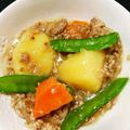 ＊kanariya＊'s cooksnap of when they made ひき肉じゃが.