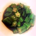 榎本さん's cooksnap of when they made 茹でる！あえる！超簡単一品オクラわさび♡.