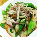 こっこちゃーん's cooksnap of when they made 簡単！オクラとチクワの炒め物.