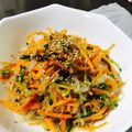 進撃のチンさん's cooksnap of when they made しらたき×ひじきの中華風サラダ.