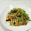 クック81NK9U☆'s cooksnap of when they made 豚肉と小松菜の炒め物.