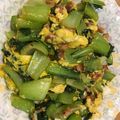 クック6VZQ1C☆'s cooksnap of when they made 卵とチンゲン菜とベーコンのゴマ油炒め☆.