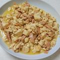 クックXGRQCH☆'s cooksnap of when they made 豆腐とベーコンのバター醤油炒め.