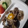 ｋｒｋｒ２８２９'s cooksnap of when they made ナスと豚肉のにんにくポン酢炒め◆温玉のせ.