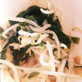 ちびまめママ◎'s cooksnap of when they made もやしワカメとハムのおろしサラダ.