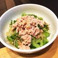 クッシーパパ's cooksnap of when they made ゴーヤとツナのポン酢和え.