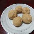 けいこ56's cooksnap of when they made レンジで簡単スノーボール(きなこ味).