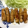 クックIKDMZ5☆'s cooksnap of when they made アスパラとニンジンの甘辛肉巻き.
