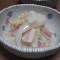 Apple_Home's cooksnap of when they made モリモリッ！甘～い焼き白菜のクリームとじ.