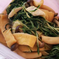 Rs3d's cooksnap of when they made 簡単‼水菜と油揚げの煮浸し.