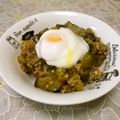 ＠迷子＠'s cooksnap of when they made 簡単！レンジで♪茄子のそぼろ温玉のっけ丼.