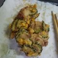 こんがりぎつね's cooksnap of when they made ゴーヤーとコーンと豚ばらで夏のかき揚げ.