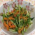 ☆昴☆'s cooksnap of when they made お弁当の彩りに♪豆苗と人参のこってり炒め.