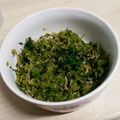 aoto's cooksnap of when they made かぶの葉とちりめんじゃこのふりかけ.