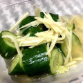 S72☆'s cooksnap of when they made ♪しょうがときゅうりのナンプラー浅漬け♪.