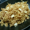 河了貂's cooksnap of when they made おたふくソースが恋しい♡簡単♪そばめし.