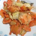 ママは給食当番's cooksnap of when they made 鮭のチャンチャン焼き.