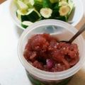 yukky☆mama's cooksnap of when they made 紫玉ねぎのゴロゴロドレッシング♪.