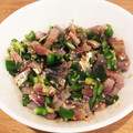 caruga's cooksnap of when they made あじのたたき我が家流.