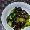 みがつくひと's cooksnap of when they made ナスとキュウリの豆板醤炒め.