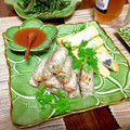 まんまるたまご's cooksnap of when they made ベトナム風✣挽き肉とツナの揚げ春巻き.