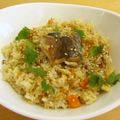 もんしゅしゅ's cooksnap of when they made サバの水煮缶で炊き込みご飯.