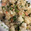 クック9W31LO☆'s cooksnap of when they made 鮭と小松菜のチャーハン.