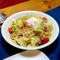 Chi_ikgy's cooksnap of when they made お野菜の彩りきれいなアンチョビパスタ。.