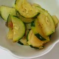 クックM1GIZX☆'s cooksnap of when they made ズッキーニとじゃがいもの梅マリネ.