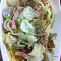 テトラ☆ポット's cooksnap of when they made あさりと春キャベツ✾簡単ボンゴレビアンコ.