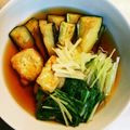 umapan's cooksnap of when they made 水菜もたっぷり♪揚げ出しナス豆腐.
