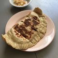 noguson's cooksnap of when they made 20分でミートボールのカルツォーネ.