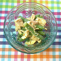 チェックのミニくま's cooksnap of when they made いんげんとささみ　味噌・柚子・マヨ和え.