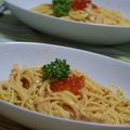 ☆ayaya☆'s cooksnap of when they made ウニのトマトクリームソースパスタ.