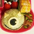 ジョーンズママ's cooksnap of when they made 子供&旦那様のキャラ弁マイク&サリー.