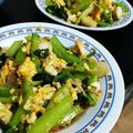 sugarvine's cooksnap of when they made 小松菜と玉子のオイスターソース炒め.