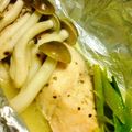 おりおん's cooksnap of when they made 簡単10分！白ワインで鮭のホイル焼き.