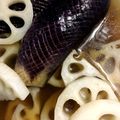 ねじまきどり０１０３'s cooksnap of when they made ナスとレンコンの栄養満点☆揚げ浸し.