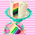 りあまま★'s cooksnap of when they made レインボーケーキ(15cm型).